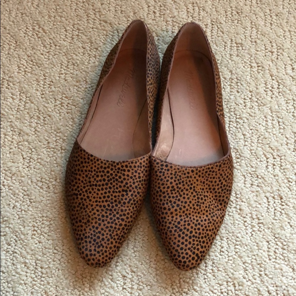 Madewell Calf Hair flats